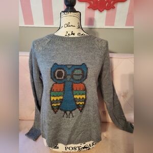 Woolrich owl crew neck lightweight sweater